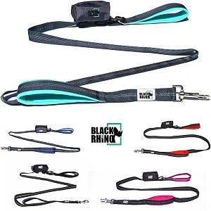 Black Rhino Hiking Dog Leash