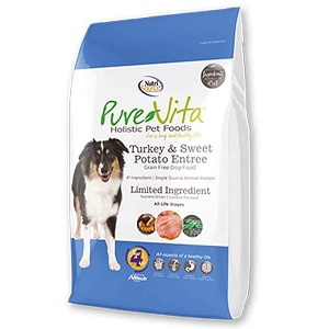 Pure Vita Grain-Free Turkey dry dog food