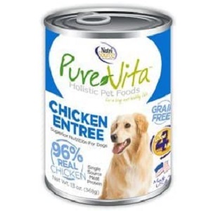 PureVita Grain Free Chicken Canned Dog Food