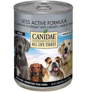 All Life Stages Less Active Chicken, Lamb & Fish Formula Canned Wet Dog Food