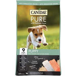 Pure Grain Salmon Oatmeal Puppy Dry Dog Food 