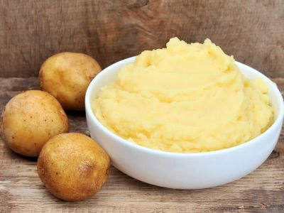 Use mashed potatoes